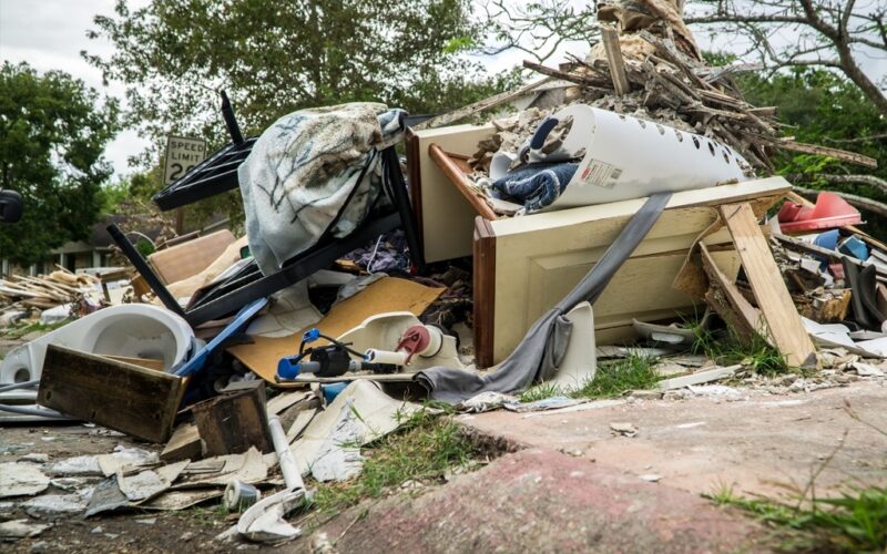 Hurricane Harvey powerful winds cause catastrophic damages across the Huston region