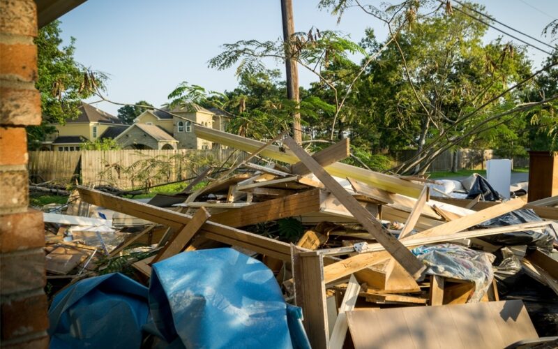 Hurricane Harvey powerful winds cause catastrophic damages across the Huston region